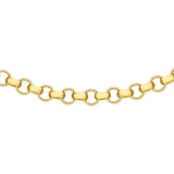 9K Yellow Gold 100 Round Belcher Chain /16’’