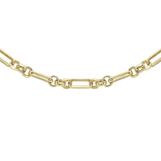 9K Yellow Gold 3.5mm Figaro Belcher Chain /20’’