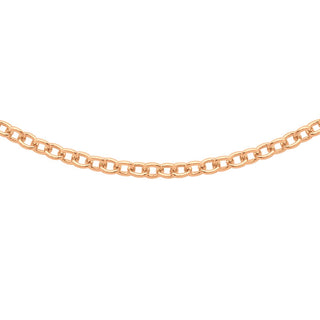 9K Rose Gold 1.6mm Trace Chain /18’’