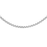 9K White Gold Box Belcher Chain /18"
