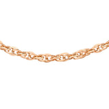 9K Rose Gold 40 'Prince Of Wales' Chain /20"