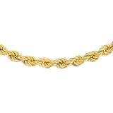 9K Yellow Gold 70 Hollow Rope Chain/ 20"