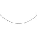 9K White Gold Round Snake Chain