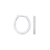 9ct White Gold 0.25ct Diamond Earrings (£645)