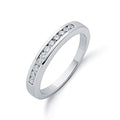 9ct White Gold 0.25ctw Diamond Eternity Ring