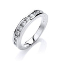 9ct White Gold 0.50ct Diamond Eternity Ring