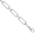9ct White Gold 1.13ct Bracelet