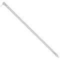 9ct White Gold 2.00ctw Gents Bracelet