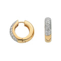 9ct Yellow Gold 0.25ct Diamond Earrings (£675)