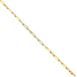 9ct Yellow Gold 0.42ct Curb Bracelet