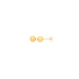 9ct Yellow Gold 3mm Ball Studs