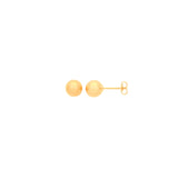 9ct Yellow Gold 4mm Ball Studs