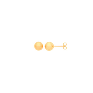 9ct Yellow Gold 4mm Ball Studs
