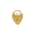9ct Yg 11mm Padlock