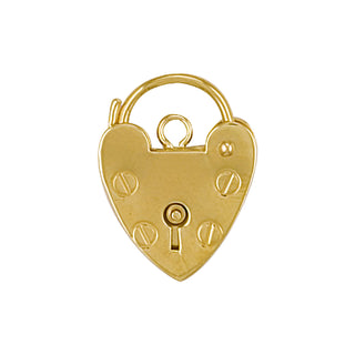 9ct Yg 15mm Padlock