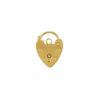 9ct Yg 9mm Padlock
