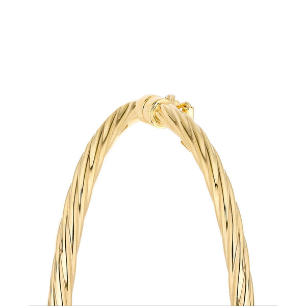 9K Yellow Gold Babies Twist Bangle