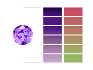 amethyst jewellery colour guide