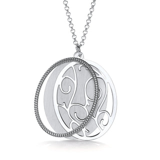 Big Oval With Slider 24" Necklace