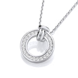 Circle Of Life CZ Pendant With Chain