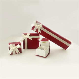 9K Yellow Gold 5mm Square Garnet Stud Earrings