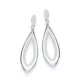 Fancy Pear CZ Drop
