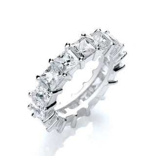 Full Et Princess Cut CZ Ring