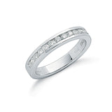 Platinum 0.50ct G/h-vs Diamond Eternity Ring