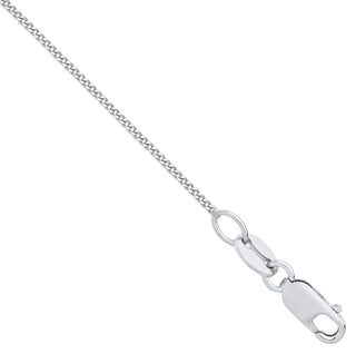 Platinum 0.9mm Curb Chain