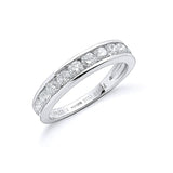 Platinum 1.00ct G/h-vs Diamond Eternity Ring
