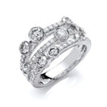Platinum 1.70ct Gh/si Diamond Dress Ring