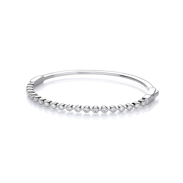Rubover CZ Ladies J-jaz Bangle