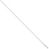 Silver 1.1mm Box Chain