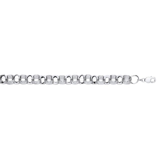 Silver 14mm Filigree Belcher Chain