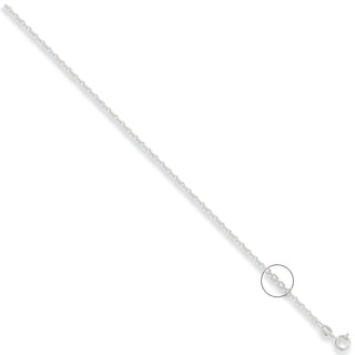 Silver 2.2mm Diamond Cut Belcher Chain