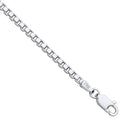 Silver 2.5mm Box Chain