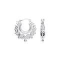 Silver 20mm Fancy Creoles
