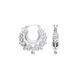 Silver 20mm Fancy Creoles