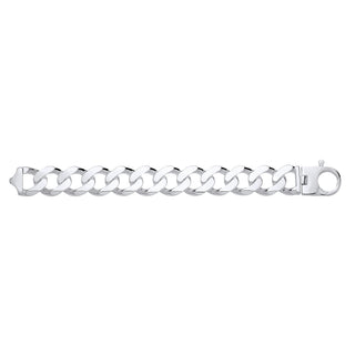 Silver 24mm Curb Chain