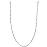 Silver 3.0mm CZ 17" Tennis Collarette