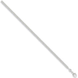 Silver 3.7mm Traditional Classic Curb Chain