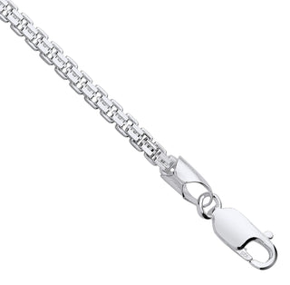 Silver 3mm Cage Chain