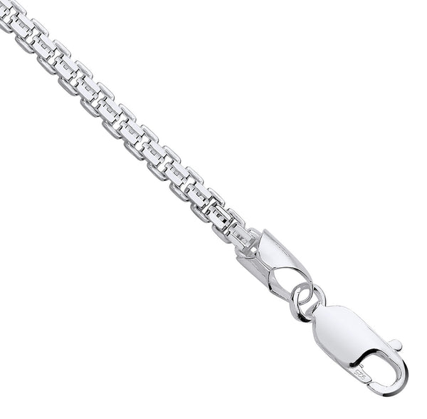 Silver 3mm Cage Chain