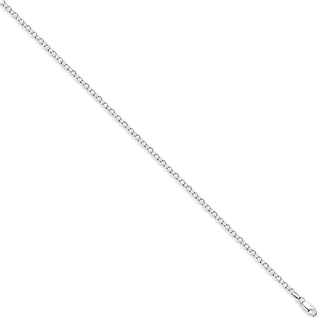 Silver 3mm Round Belcher Chain