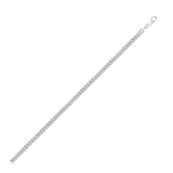 Silver 4.0mm Solid Franco Chain