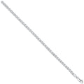 Silver 4.2mm Hollow Spiga Chain
