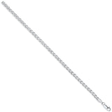 Silver 4.2mm Hollow Spiga Chain