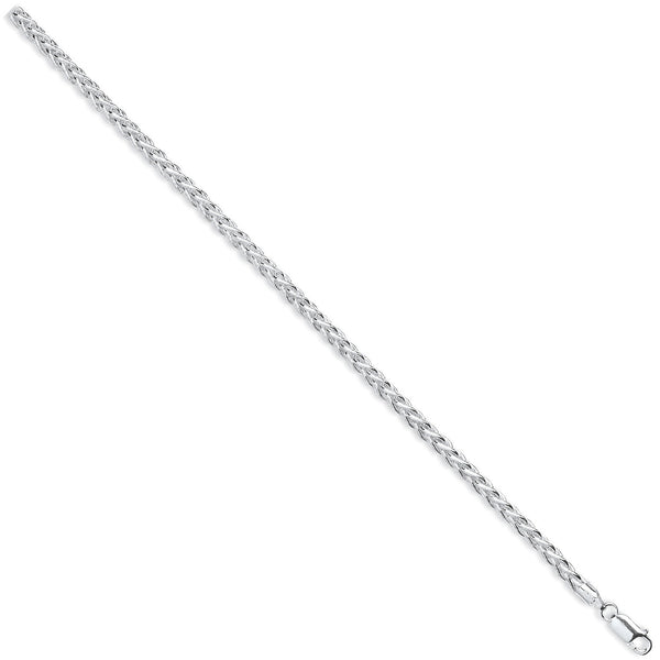 Silver 4.2mm Hollow Spiga Chain
