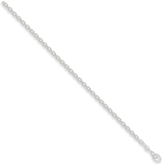 Silver 4.8mm Diamond Cut Belcher Chain