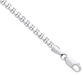 Silver 4mm Box Chain